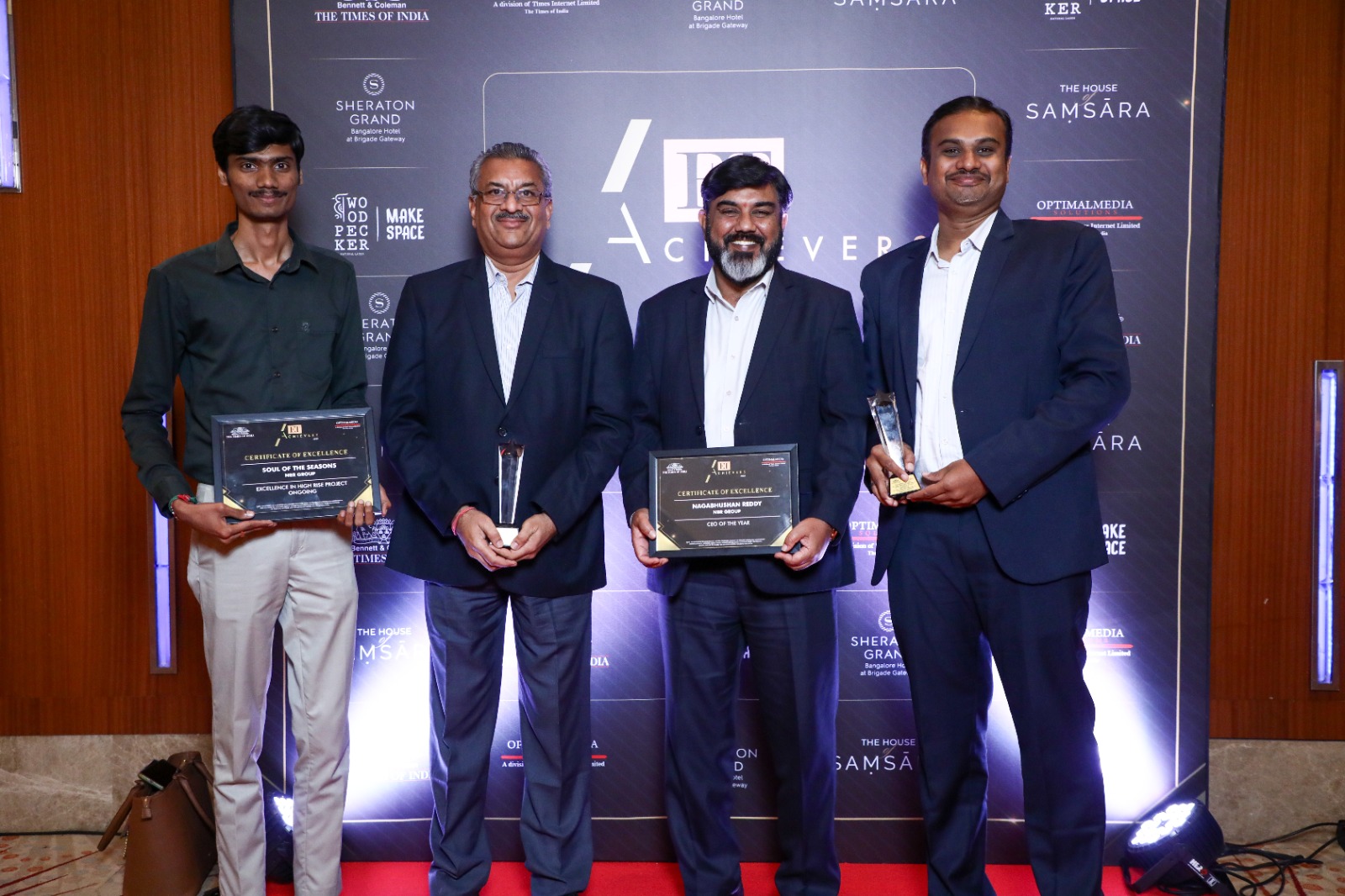 NBR Group Wins ‘Excellence in High-Rise Project (Ongoing)’ at ET Achievers Awards 2025 for ‘Soul of the Seasons’, Bengaluru