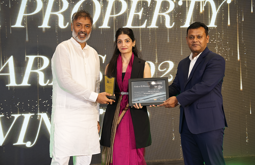 Madhup Mazumder Crowned “Best Landscape Architect of the Year” at India Property Summit 2025 for NBR Soul of the Seasons